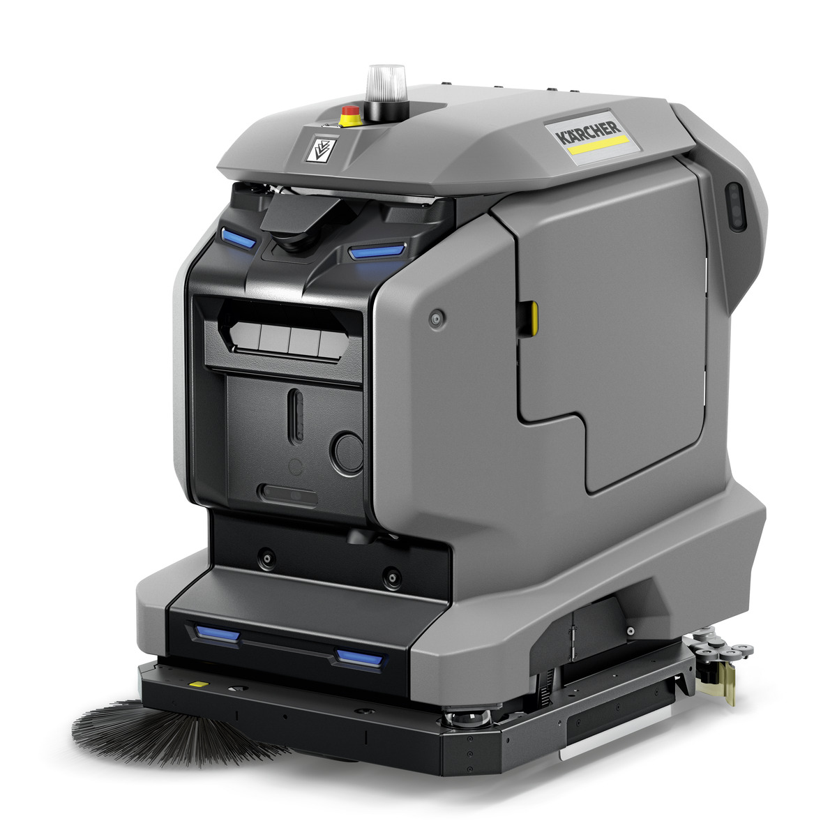 Autonomous cleaning robot within a broader facility automation program